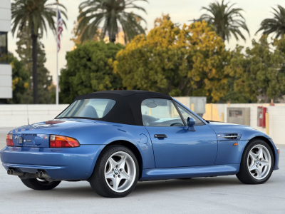 1998 BMW M Roadster in Estoril Blue Metallic over Estoril Blue & Black Nappa