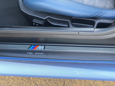 1998 BMW M Roadster in Estoril Blue Metallic over Estoril Blue & Black Nappa