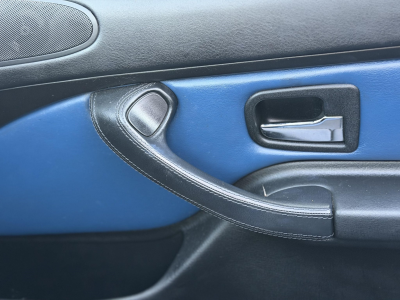 1998 BMW M Roadster in Estoril Blue Metallic over Estoril Blue & Black Nappa