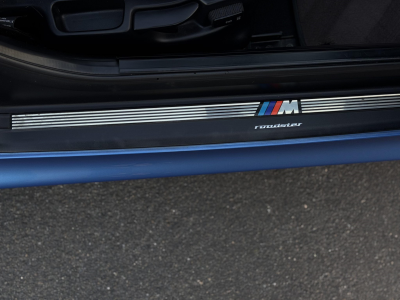 1998 BMW M Roadster in Estoril Blue Metallic over Estoril Blue & Black Nappa