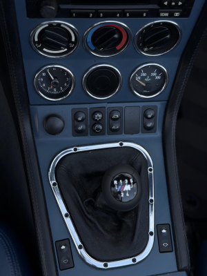 1998 BMW M Roadster in Estoril Blue Metallic over Estoril Blue & Black Nappa