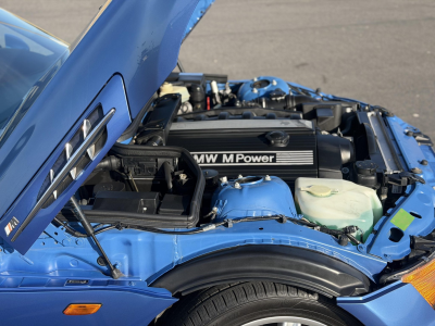 1998 BMW M Roadster in Estoril Blue Metallic over Estoril Blue & Black Nappa