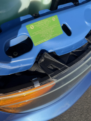 1998 BMW M Roadster in Estoril Blue Metallic over Estoril Blue & Black Nappa