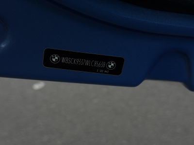 1998 BMW M Roadster in Estoril Blue Metallic over Estoril Blue & Black Nappa