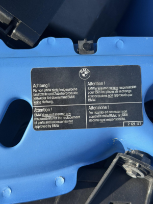 1998 BMW M Roadster in Estoril Blue Metallic over Estoril Blue & Black Nappa