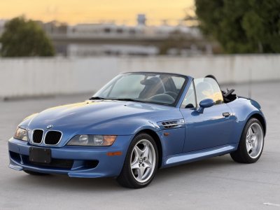1998 BMW M Roadster in Estoril Blue Metallic over Estoril Blue & Black Nappa