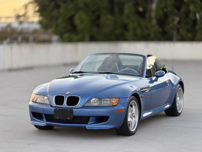 1998 BMW M Roadster in Estoril Blue Metallic over Estoril Blue & Black Nappa
