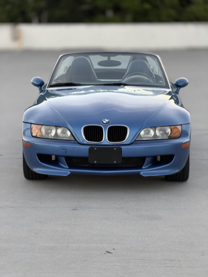 1998 BMW M Roadster in Estoril Blue Metallic over Estoril Blue & Black Nappa