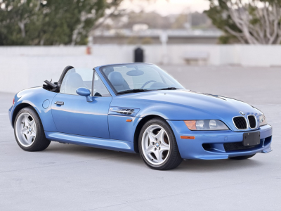 1998 BMW M Roadster in Estoril Blue Metallic over Estoril Blue & Black Nappa