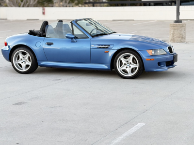 1998 BMW M Roadster in Estoril Blue Metallic over Estoril Blue & Black Nappa