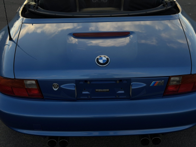 1998 BMW M Roadster in Estoril Blue Metallic over Estoril Blue & Black Nappa