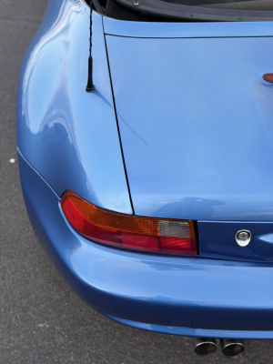 1998 BMW M Roadster in Estoril Blue Metallic over Estoril Blue & Black Nappa