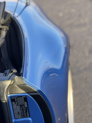 1998 BMW M Roadster in Estoril Blue Metallic over Estoril Blue & Black Nappa