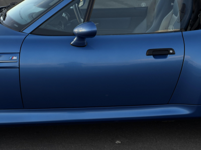 1998 BMW M Roadster in Estoril Blue Metallic over Estoril Blue & Black Nappa