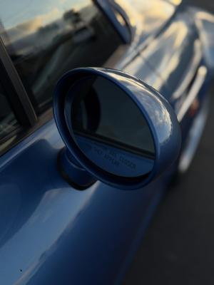 1998 BMW M Roadster in Estoril Blue Metallic over Estoril Blue & Black Nappa