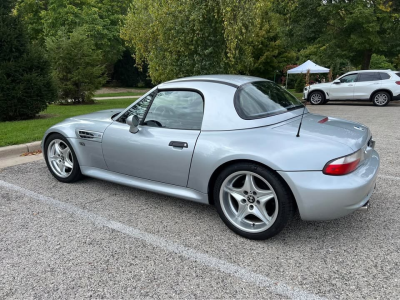 1998 BMW M Roadster in Arctic Silver Metallic over Black Nappa
