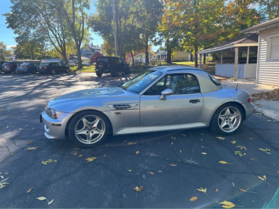 1998 BMW M Roadster in Arctic Silver Metallic over Black Nappa