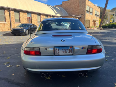 1998 BMW M Roadster in Arctic Silver Metallic over Black Nappa