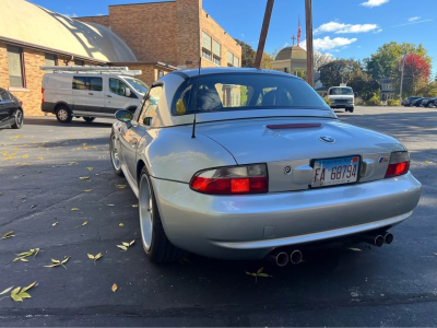 1998 BMW M Roadster in Arctic Silver Metallic over Black Nappa