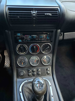 1998 BMW M Roadster in Arctic Silver Metallic over Black Nappa