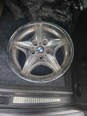 1998 BMW M Roadster in Arctic Silver Metallic over Black Nappa