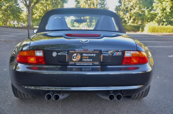 1998 BMW M Roadster in Cosmos Black Metallic over Black Nappa