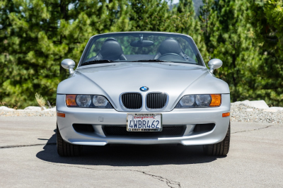 1998 BMW M Roadster in Arctic Silver Metallic over Black Nappa