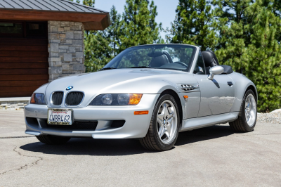 1998 BMW M Roadster in Arctic Silver Metallic over Black Nappa