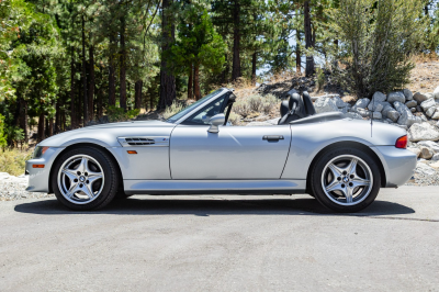 1998 BMW M Roadster in Arctic Silver Metallic over Black Nappa