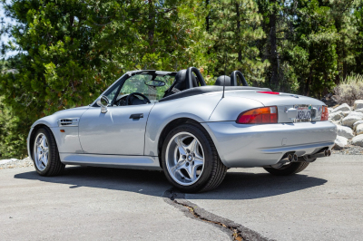 1998 BMW M Roadster in Arctic Silver Metallic over Black Nappa