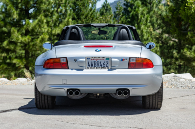 1998 BMW M Roadster in Arctic Silver Metallic over Black Nappa