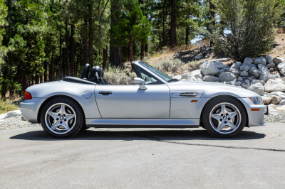 1998 BMW M Roadster in Arctic Silver Metallic over Black Nappa
