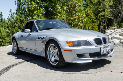 1998 BMW M Roadster in Arctic Silver Metallic over Black Nappa