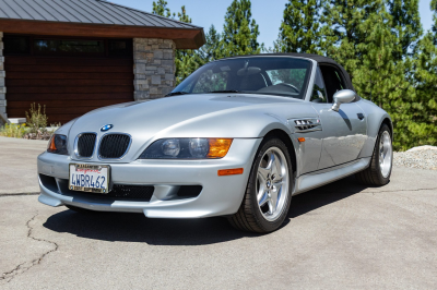 1998 BMW M Roadster in Arctic Silver Metallic over Black Nappa