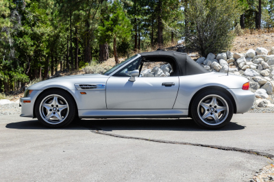 1998 BMW M Roadster in Arctic Silver Metallic over Black Nappa