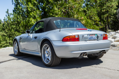 1998 BMW M Roadster in Arctic Silver Metallic over Black Nappa