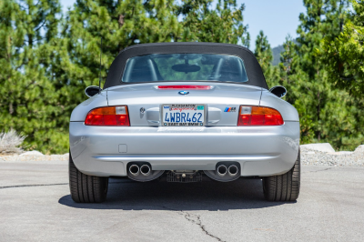 1998 BMW M Roadster in Arctic Silver Metallic over Black Nappa