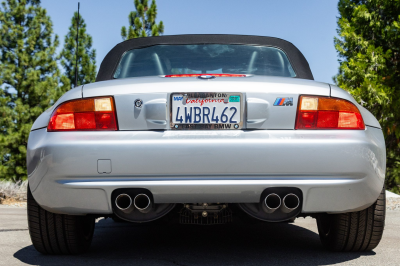 1998 BMW M Roadster in Arctic Silver Metallic over Black Nappa