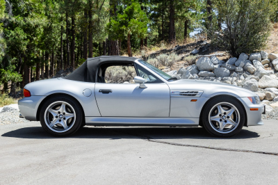 1998 BMW M Roadster in Arctic Silver Metallic over Black Nappa