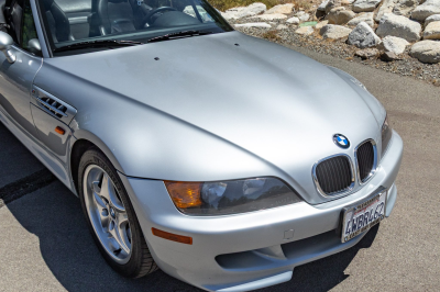 1998 BMW M Roadster in Arctic Silver Metallic over Black Nappa