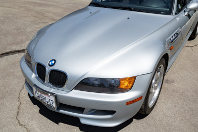 1998 BMW M Roadster in Arctic Silver Metallic over Black Nappa