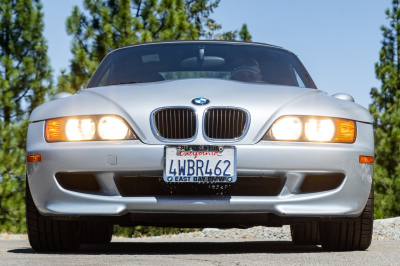 1998 BMW M Roadster in Arctic Silver Metallic over Black Nappa