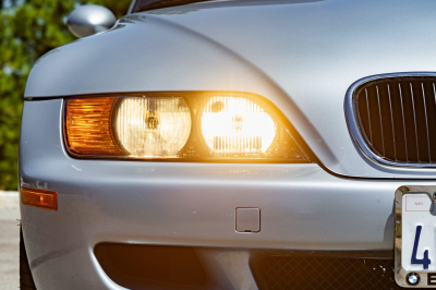 1998 BMW M Roadster in Arctic Silver Metallic over Black Nappa
