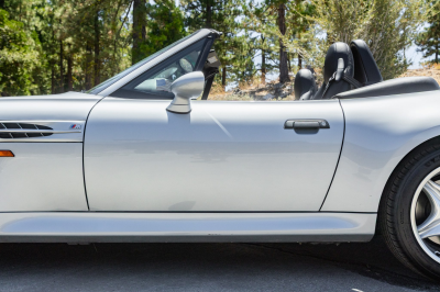 1998 BMW M Roadster in Arctic Silver Metallic over Black Nappa