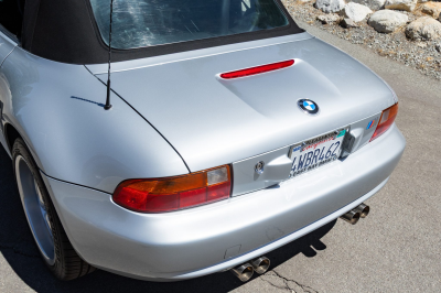 1998 BMW M Roadster in Arctic Silver Metallic over Black Nappa