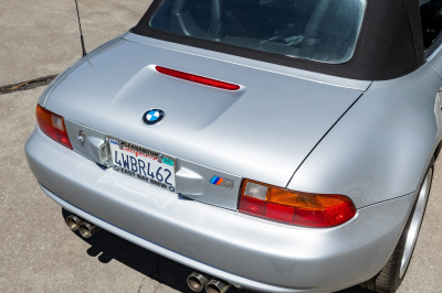 1998 BMW M Roadster in Arctic Silver Metallic over Black Nappa