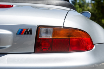 1998 BMW M Roadster in Arctic Silver Metallic over Black Nappa