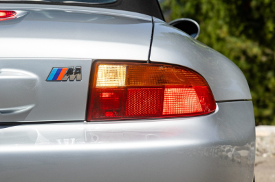 1998 BMW M Roadster in Arctic Silver Metallic over Black Nappa