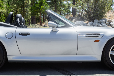 1998 BMW M Roadster in Arctic Silver Metallic over Black Nappa