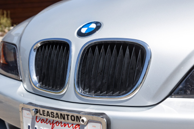 1998 BMW M Roadster in Arctic Silver Metallic over Black Nappa